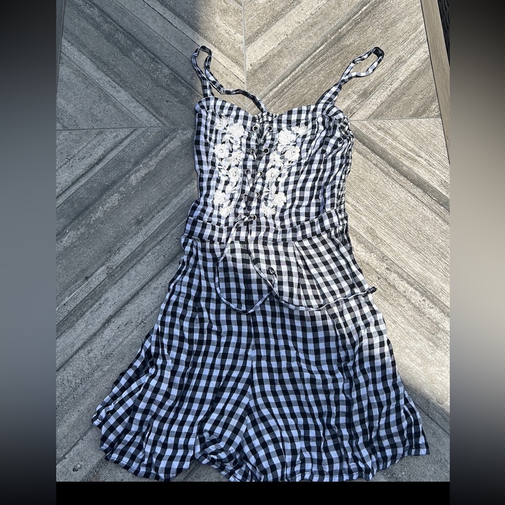 Women’s Plaid Hollister Romper